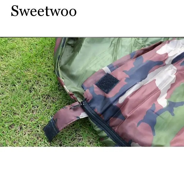 New Outdoor Sale High Quality Cotton Camping Sleeping Bag,envelope Style, Army Or Military Or Camouflage Sleeping Bags