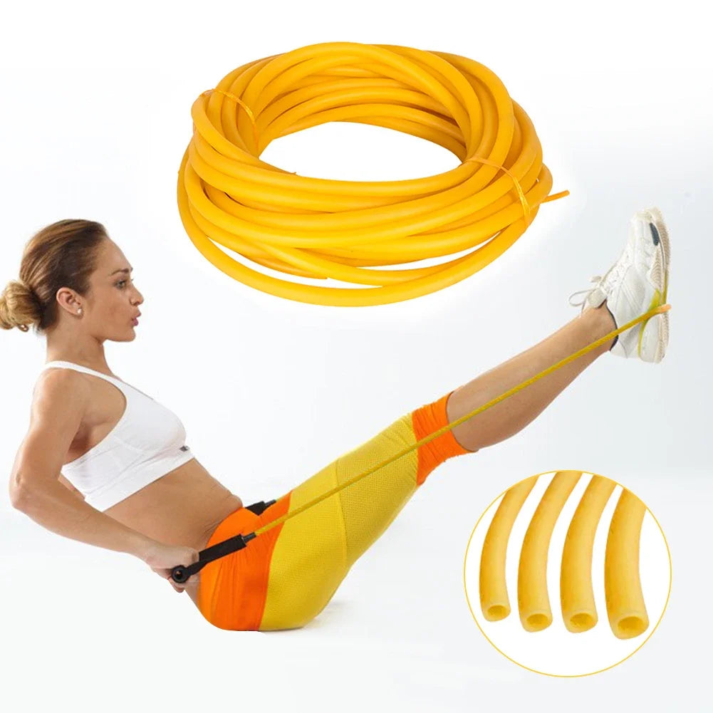 1m Natural Latex Rubber Tube Elastic Slingshots Catapults Tube Band For Camping Shooting Slingshot Catapult Accessories